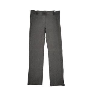 BETABRAND W0076-YP Gray Straight Leg Yoga Pull On Pants SIZE MEDIUM PETITE